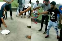 Kelompok Pemuda Ini Dikecam Setelah Potong Kue dengan Senjata Api