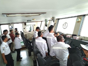 Kemenhub Gelar Uji Coba Penerapan AIS Kelas B