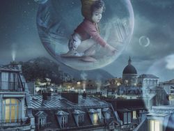 Kreatif! Foto Keluarga Bak Negeri Dongeng Pakai Photoshop