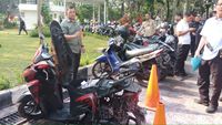 Sebuah Sepeda Motor Terbakar di Kompleks Kemlu Jakpus