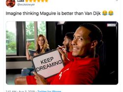 Ketika Netizen Bandingkan Harga Maguire vs Van Dijk