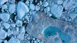 Potret Gunung Es di Greenland Mencair