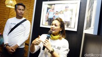 Ada banyak pengalam seru yang dialami keduanya salah satunya ditemani gowes oleh Gubernur Jateng, Ganjar Pranowo dan istri. Pool/Palevi S/detikFoto.