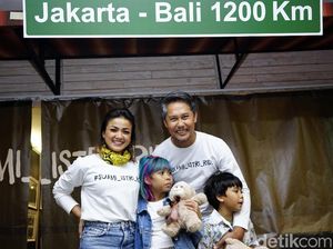 Usai Gowes Jakarta-Bali, Nirina Zubir Curhat Lewat Pameran