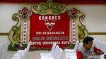 Ornamen Bali Hiasi Lokasi Kongres V PDIP