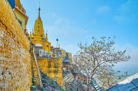 Vihara Suci di Kawah Gunung Berapi Myanmar