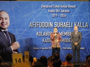 Momen Deklarasi Calon Ketum Kadin DKI Jakarta