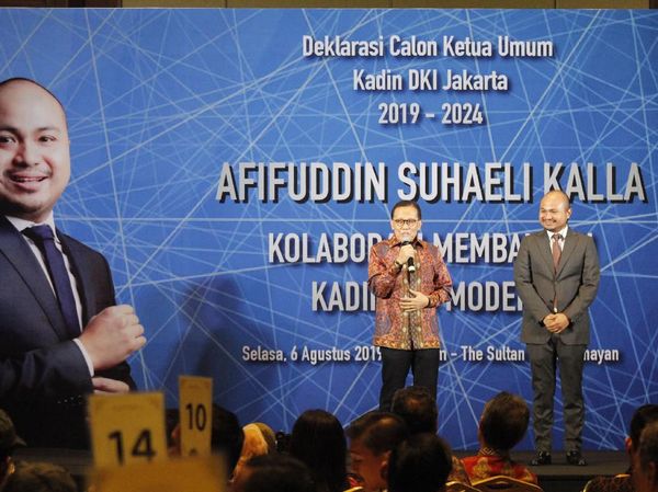 Momen Deklarasi Calon Ketum Kadin DKI Jakarta