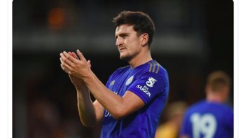 Maguire akan menjadi pembelian top MU. Harganya hampir tak relevan karena ia meningkatkan tim, sama seperti Van Dijk di Liverpool, tulis netizen ini. Foto: istimewa