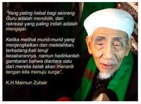 Kalimat Kalimat Inspiratif Mbah Moen Bertebaran Di Medsos