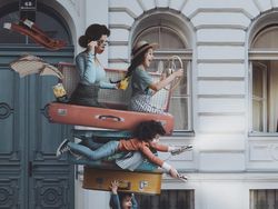 Kreatif! Foto Keluarga Bak Negeri Dongeng Pakai Photoshop
