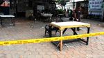 Pasca Kericuhan, Cafe Komandan Digaris Polisi