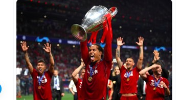 Jika Maguire senilai itu, berapa harga Van Dijk sekarang yang telah amat membantu Liverpool hingga mengangkat trofi Liga Champion? Foto: istimewa