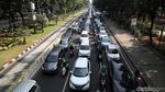Ganjil Genap Diperluas, Lalin Medan Merdeka Barat Tetap Padat