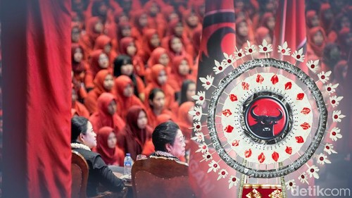 Ilustrasi Fokus Kongres V PDIP (Luthfy Syahban/detikcom)