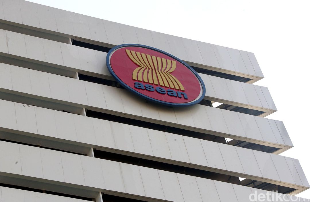 Gedung Sekretariat ASEAN diresmikan Jokowi hari ini. Sebelum menjadi gedung Sekretariat ASEAN, bangunan itumerupakan kantor Wali Kota Jakarta Selatan.