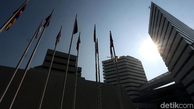 Gedung Sekretariat ASEAN diresmikan Jokowi hari ini. Sebelum menjadi gedung Sekretariat ASEAN, bangunan itumerupakan kantor Wali Kota Jakarta Selatan.