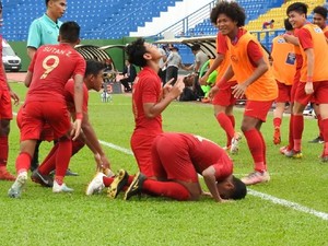 Hasil Indonesia Vs Timor Leste di Piala AFF U-18: Garuda Muda Menang 4-0
