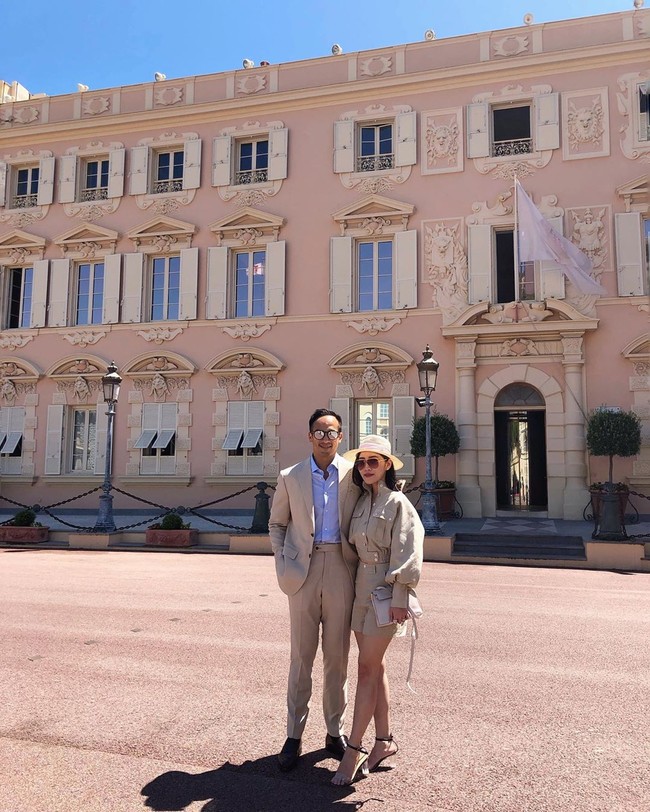 Pengantin baru itu kemudian melakukan bulan madu ke Monako.  Foto: Instagram