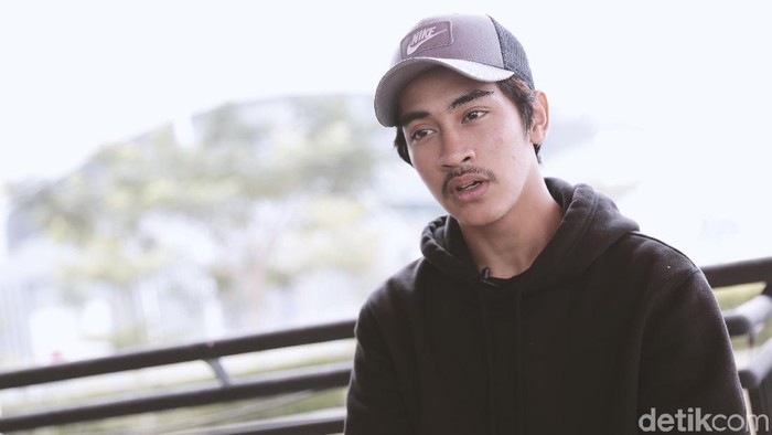 Abidzar Al Ghifari saat ditemui di kawasan Pulo Mas.