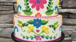 10 Kreasi Kue Cantik dengan Motif Rajut Aneka Warna