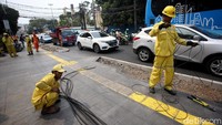 Sesuai dengan Instruksi Gubernur (Ingub) no.126 tahun 2018 tentang relokasi kabel udara menjadi kabel bawah tanah, Pemprov DKI Jakarta menargetkan hingga Desember 2019 terdapat 81 titik kawasan ducting utility.