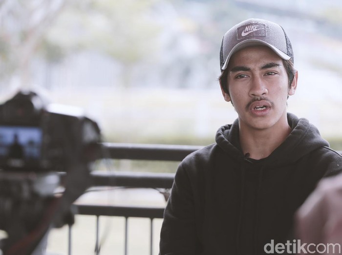 Abidzar Al Ghifari saat ditemui di kawasan Pulo Mas.