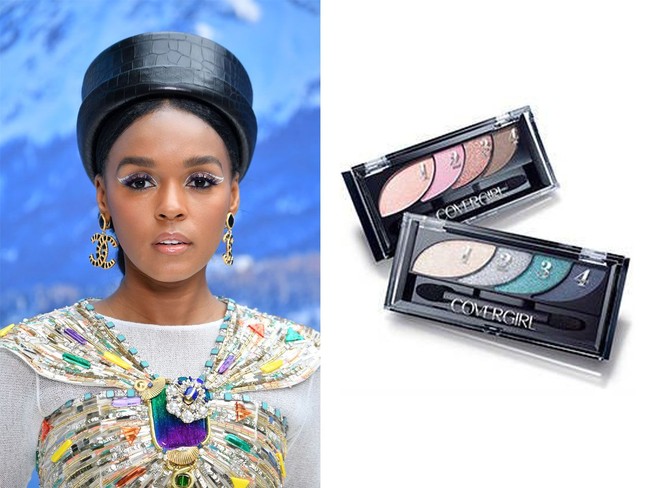 Produk makeup drugstore favorit dari penyanyi/rapper Janelle Monae adalah Covergirl Eyeshadow. Eyeshadow ini dijual dengan harga US$ 8 atau sekitar Rp 112 ribu.Foto: dok. Getty Images, Ist