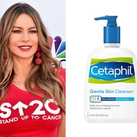 Produk skincare harga terjangkau favorit dari Sofia Vergara adalah Cetaphil Gentle Cleanser. Produk pencuci wajah seharga Rp 74 ribu ini selain dapat digunakan pada wajah juga bisa diaplikasikan pada badan. Sabun ini diklaim aman bagi pemilik kulit sensitif dan mampu mempertahankan kelembapan pada kulit. Foto: dok. Getty Images, Ist