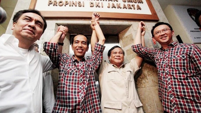 Prabowo Ahok Jokowi