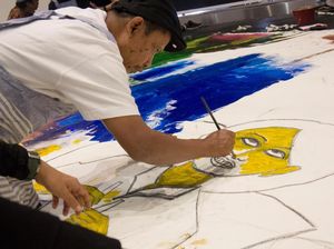 Outsider Artpreneur Gandeng 9 Perupa Berkebutuhan Khusus