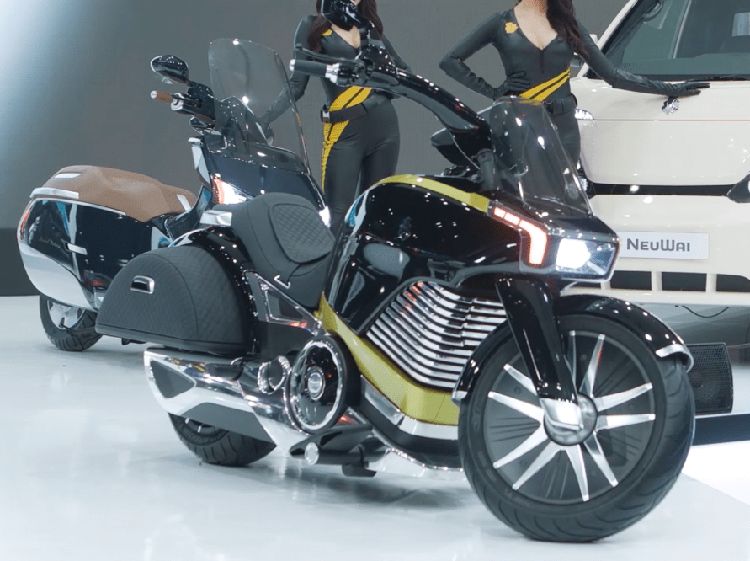 Motor Listrik Bergaya Harley-Davidson