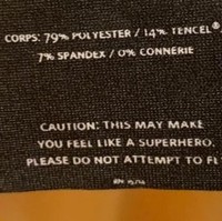 Pakai baju ini bisa bikin kamu merasa hebat dan jadi superhero. Mungkin karena sangat nyaman dan ringan dipakai? Foto: Instagram, Brightside