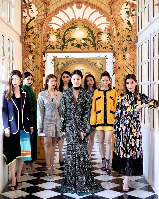 Inilah potret sosialita Asia, di mana wanita-wanita cantik dan tajir ini telah berteman lama. Carmen dan teman-temannya itu mengadakan acara bridal shower jelang pernikahan di Bangkok, Thailand.  Foto: Instagram