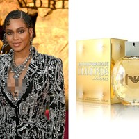 Berdasarkan wawancara dengan In Style Magazine terungkap bahwa Beyonce sangat menyukai produk-produk keluaran Giorgio Armani. Parfum Emporio Armani Diamonds Intense adalah pengisi soundtrack Lion King tersebut. Merek parfum terkenal ini dijual dengan harga sekitar US$ 50 atau kurang lebih Rp 700 ribu. Foto: Getty Images