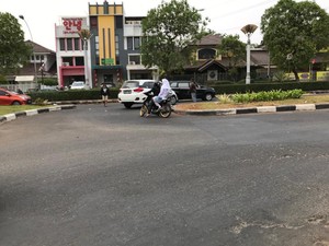 Begini Detik-detik Aksi Pak Ogah Begal Payudara di Bintaro Tangsel