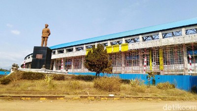Melihat Progres Pembangunan Stadion Jatidiri Semarang
