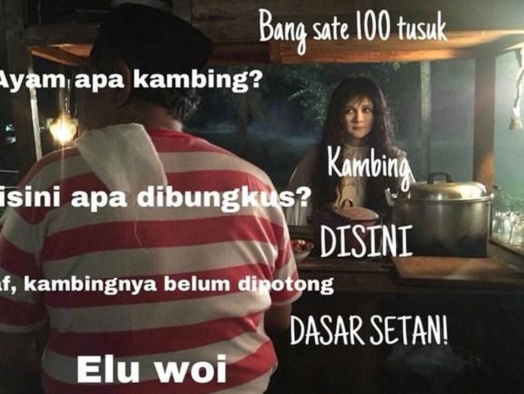 Yang Kocak hingga Seram, 8 Meme Sate Ini Bikin Gak Sabar Pengen Nyate