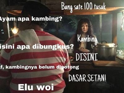 Yang Kocak hingga Seram, 8 Meme Sate Ini Bikin Gak Sabar Pengen Nyate