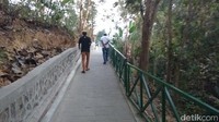 Sekalipun demikian rasa capek maupun ngos-ngosan melewati jalan menanjak terobati setelah bisa melihat sunrise. (Eko Susanto/detikcom)