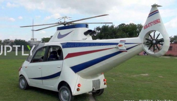 Tata Nano Dimodif Mirip Helicopter