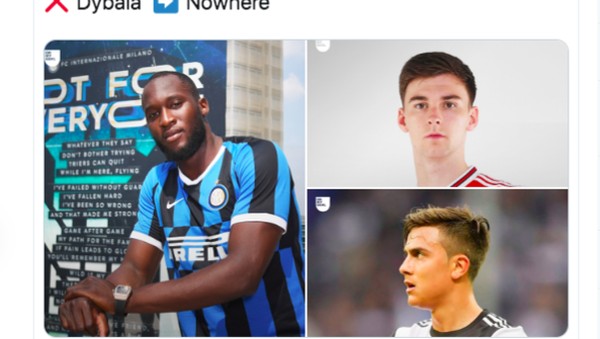 Meme Lukaku ke Inter dan Payahnya MU di Bursa Transfer