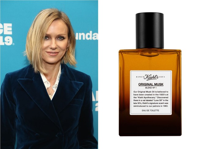 Artis Hollywood pemeran King Kong ini mengatakan kepada Bazaar bahwa dirinya tidak terlalu suka menggunakan banyak parfum. Parfum yang cukup sering  Naomi Watts gunakan adalah Kiehls Musk Eau de Toilette Spray yang dijual dengan harga £39.50 atau sekitar Rp 632 ribu. Foto: Getty Images