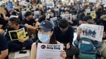 Aksi Protes di Hong Kong Berlanjut, Massa Kini Duduki Bandara
