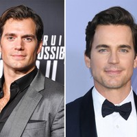 Kedua aktor yang memiliki wajah rupawan ini yaitu bintang Superman, Henry Cavill dan Matt Bomer masuk dalam deretan artis yang memiliki wajah yang mirip. Foto: Getty Images