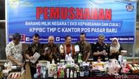 Barang-barang ini berasal dari banyak negara, mulai dari Asia hingga Amerika. Pemusnahan ini dilakukan sesuai dengan Surat Persetujuan dan Pemusnahan Kepala Kantor Wilayah DJKN DKI Jakarta Nomor S-67/MK.6/WKN.07/KNL.02/2019 Tanggal 18 Juni 2019.
