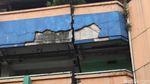 Duh! Gedung Pasar Tanah Abang Blok G Retak Parah