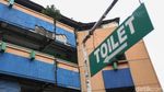 Duh! Gedung Pasar Tanah Abang Blok G Retak Parah