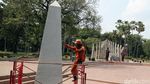 Merawat Tugu Proklamasi, Monumen Bersejarah Peringati HUT RI
