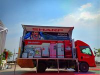 Sharp Mobile Display Truck Kelilingi 170 kota di Indonesia